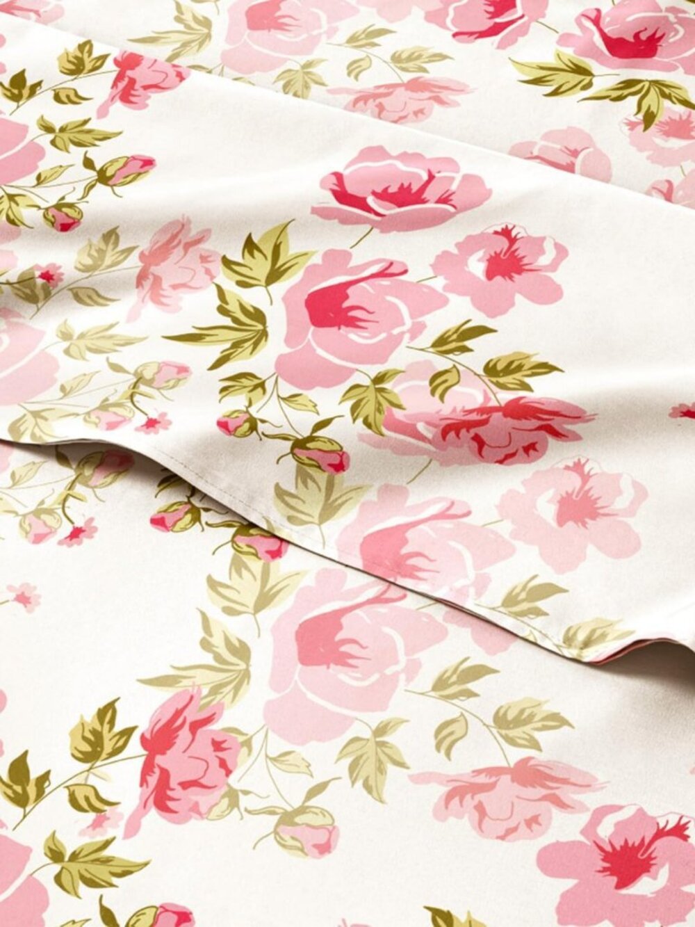 Queen 4-Piece Boho Floral Sheet Set - Soft, Cooling, Botanical Design for